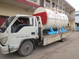 10月10日 2噸燃氣鍋爐發貨